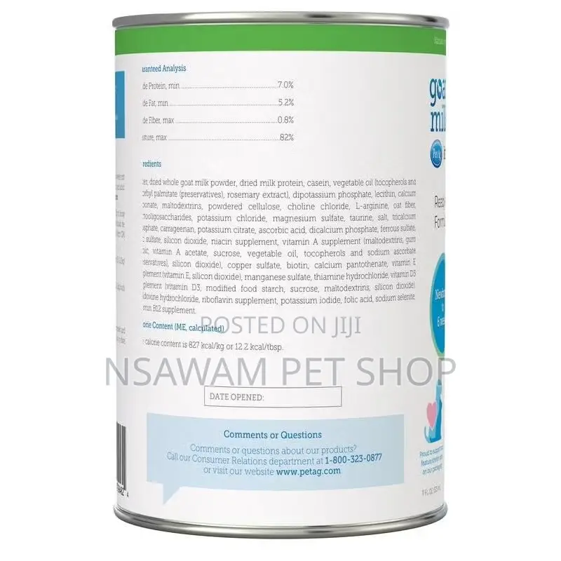 Petag Goat's Milk KMR Kitten Milk Replacer Liquid, 11 Fl Oz