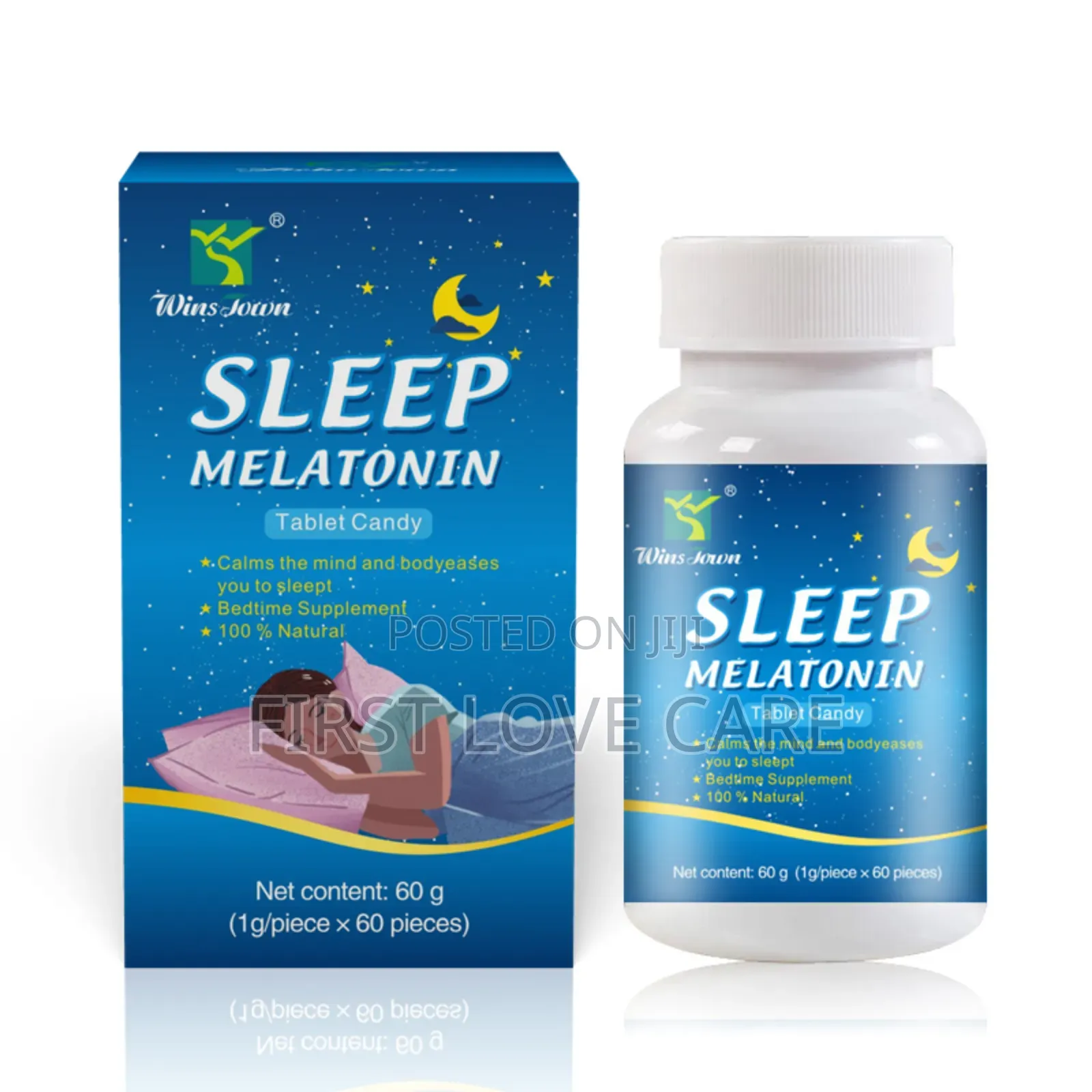 Wins Town Sleep Melatonin Tablet Candy