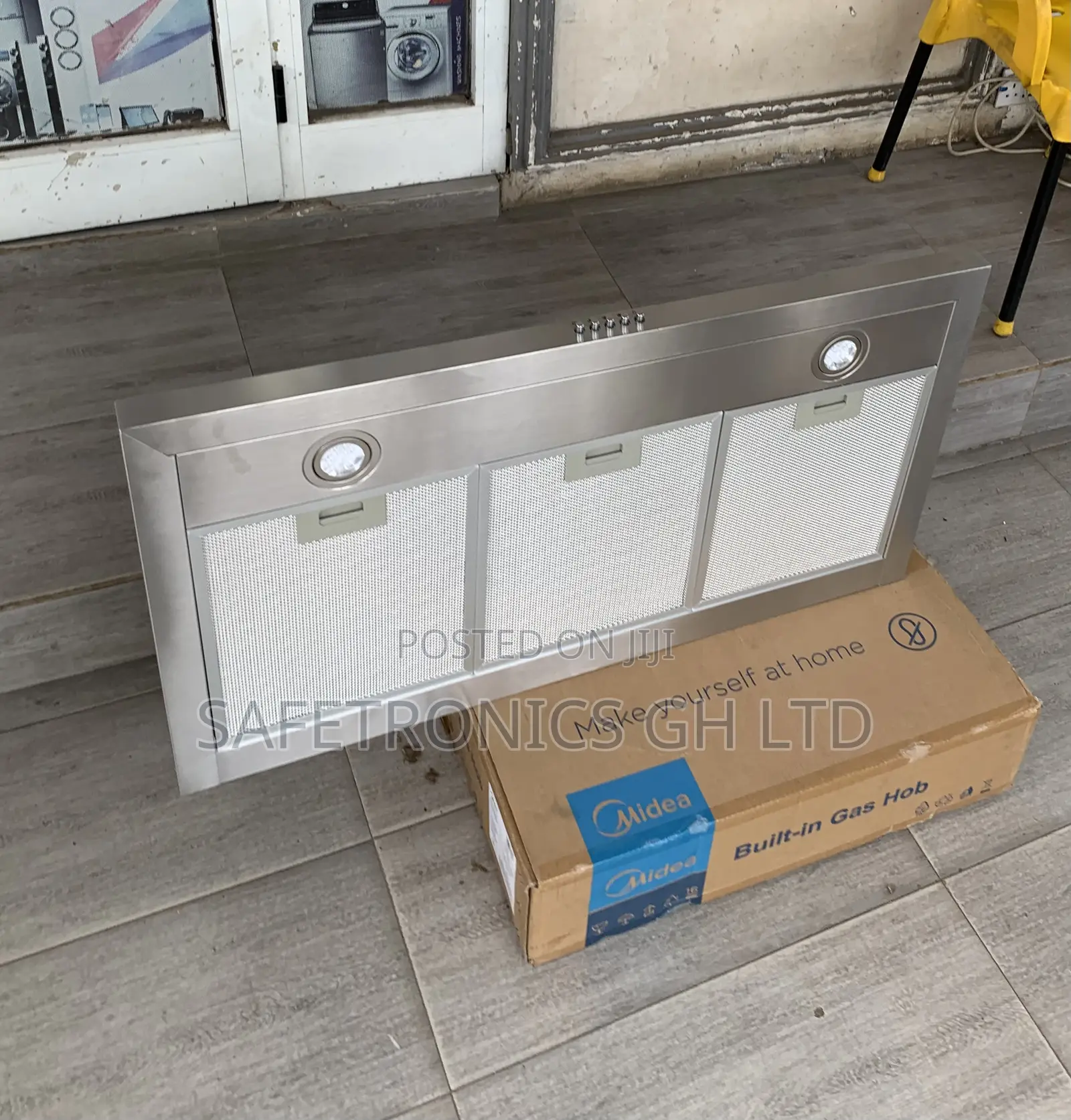 Buy Ultra Modern Midea Grey 90cm Inbuilt 90m21 Hood Extractor