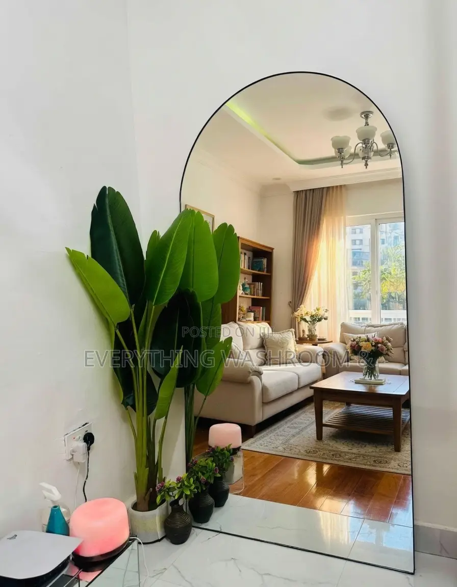 Luxury Full-Length/Full Body 6ft Mirror_big Arch Wall/Standing Mirror