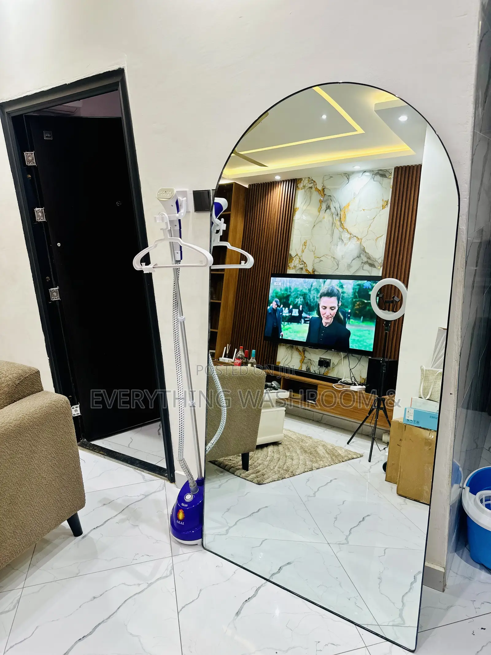 Luxury Full-Length/Full Body 6ft Mirror_big Arch Wall/Standing Mirror