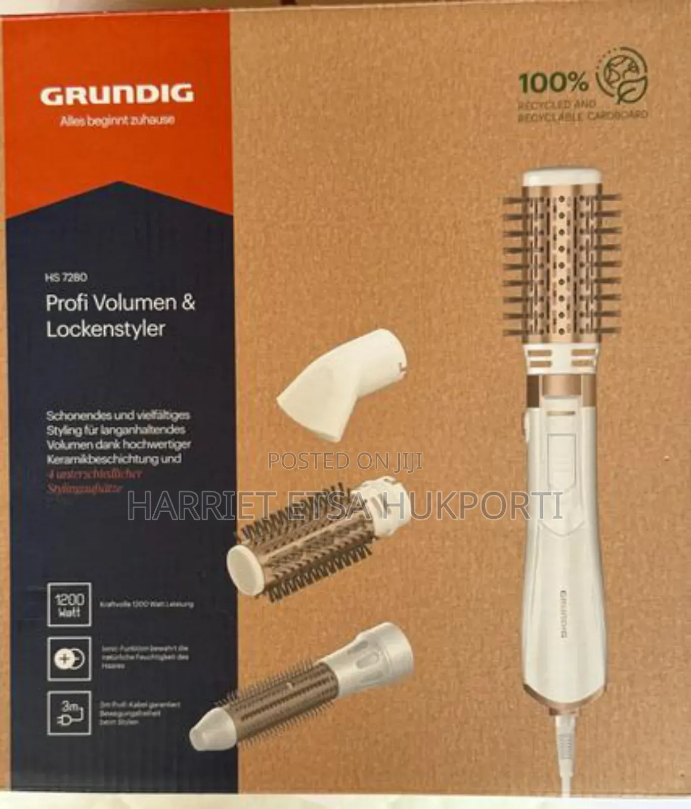 Grundig Brush Curler Ceramic Coating From Germany(Brand New)
