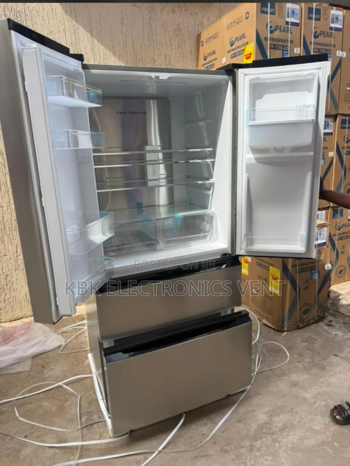 Pearl 531liters French Door Refrigerator