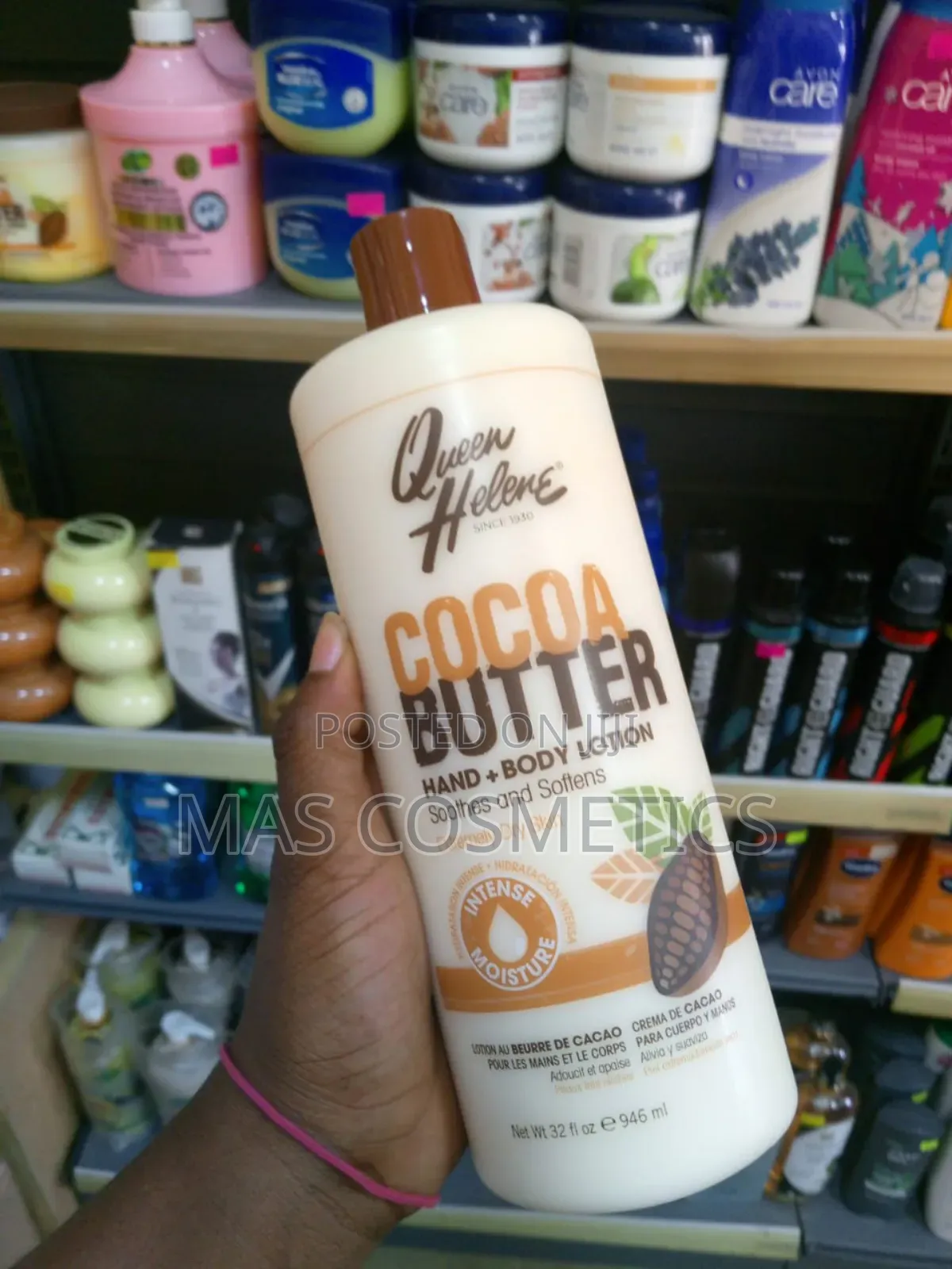 Queen Helene Cocoa Butter Cream and Lotion