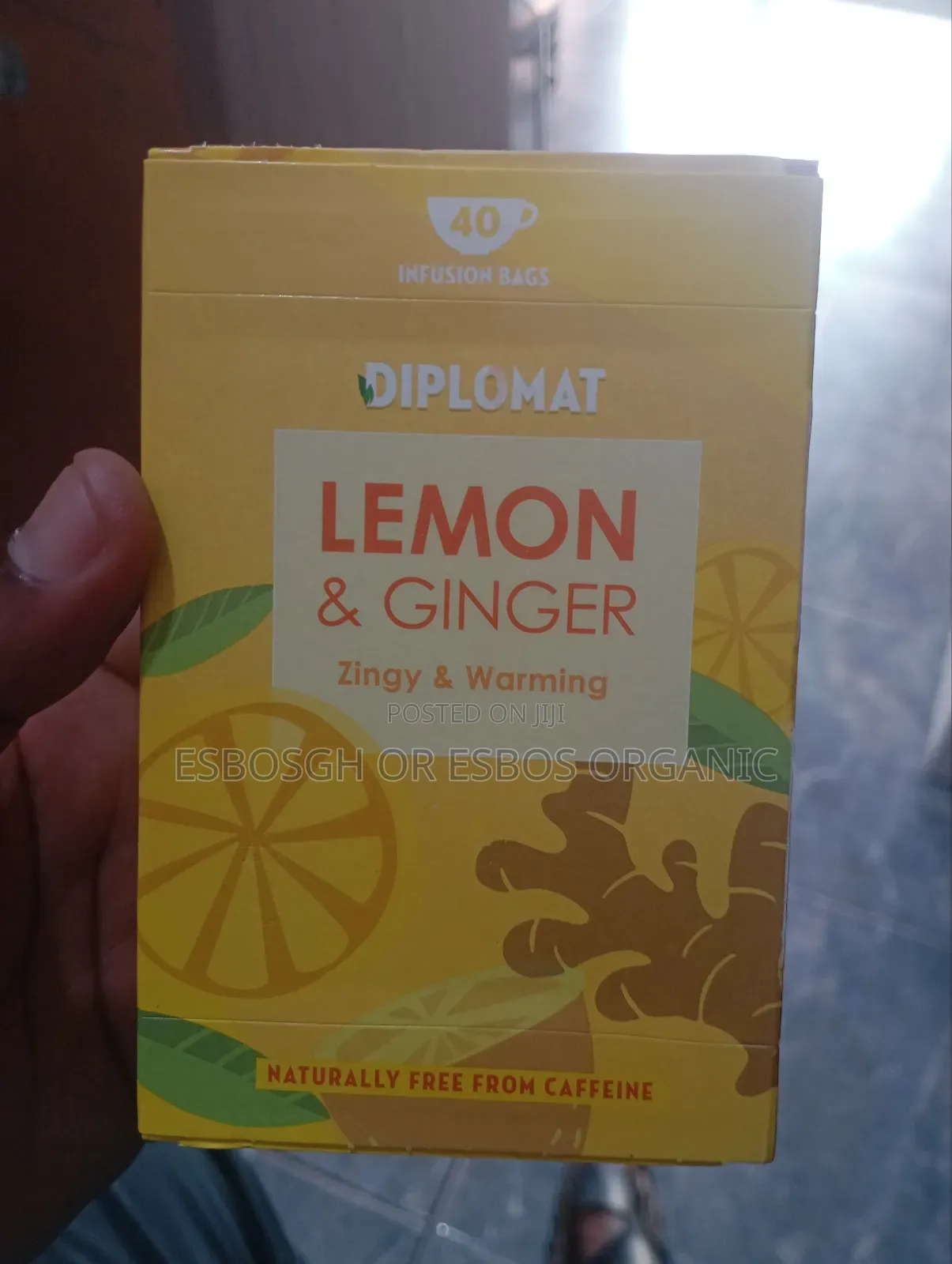Lemon Ginger Tea No Caffeine