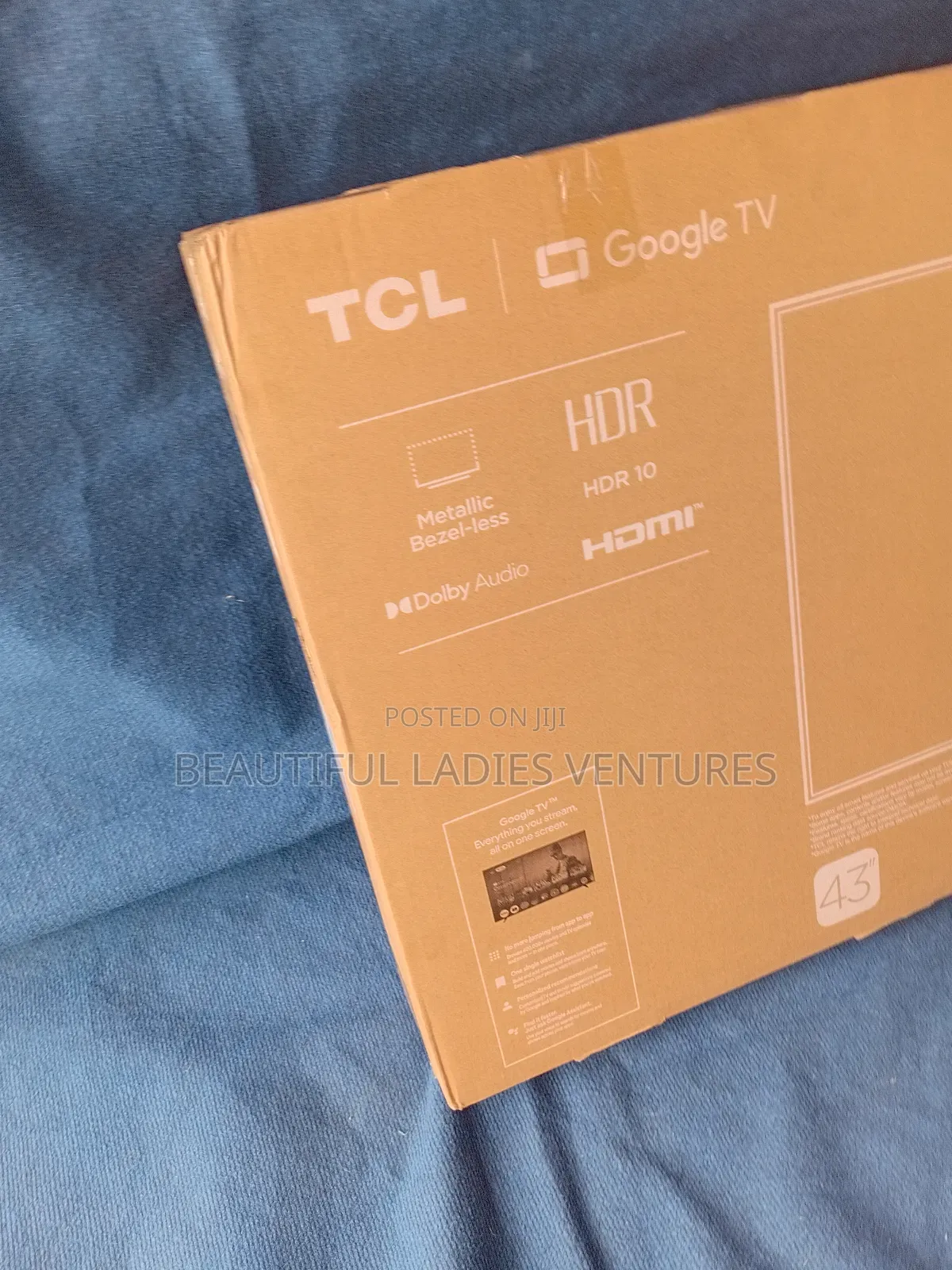 Experience Cinema At Home With Tcl 43” Smart Tv