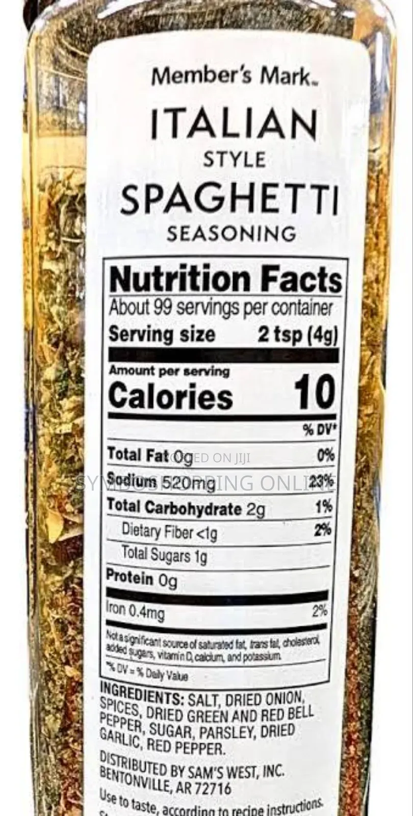 Member’S Mark Italian Spaghetti Style Seasoning