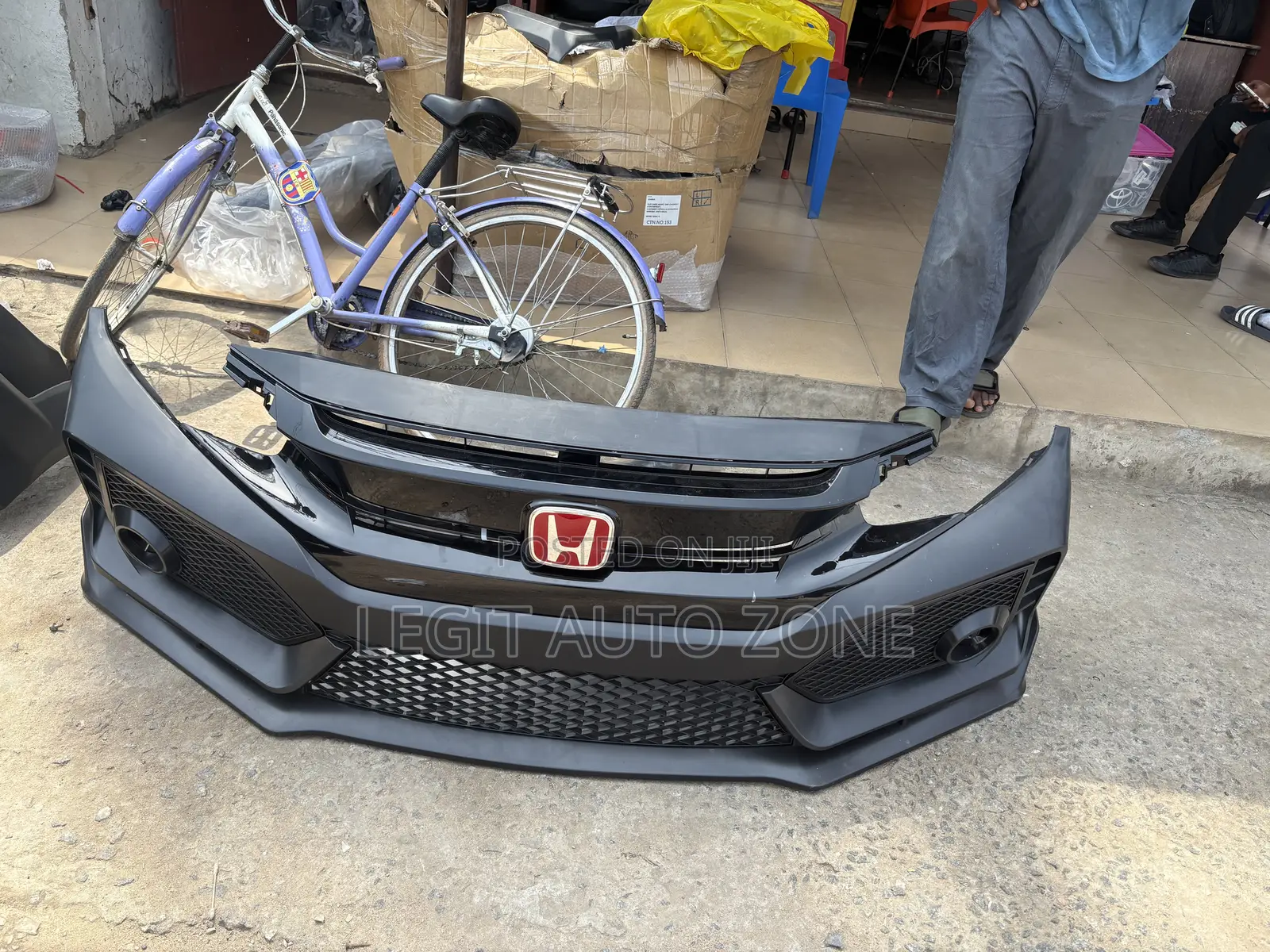 Honda Civic 2016,2017,2018,2019,2020, Spec Bumper
