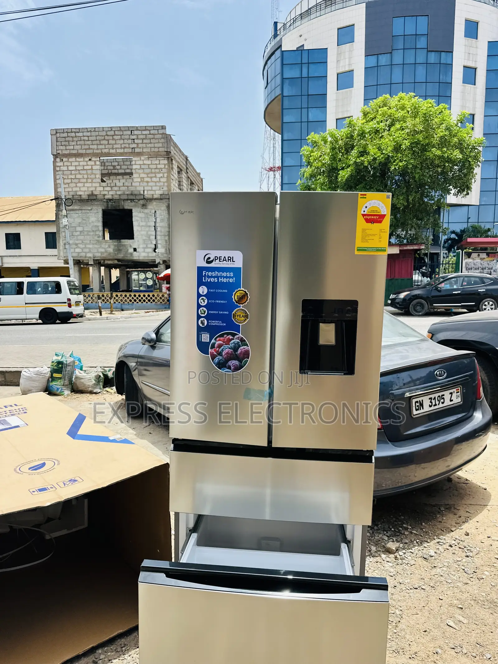 Available Now at Store Pf-702mdixwd-2b. 531l Pearl Fridge Four Doors