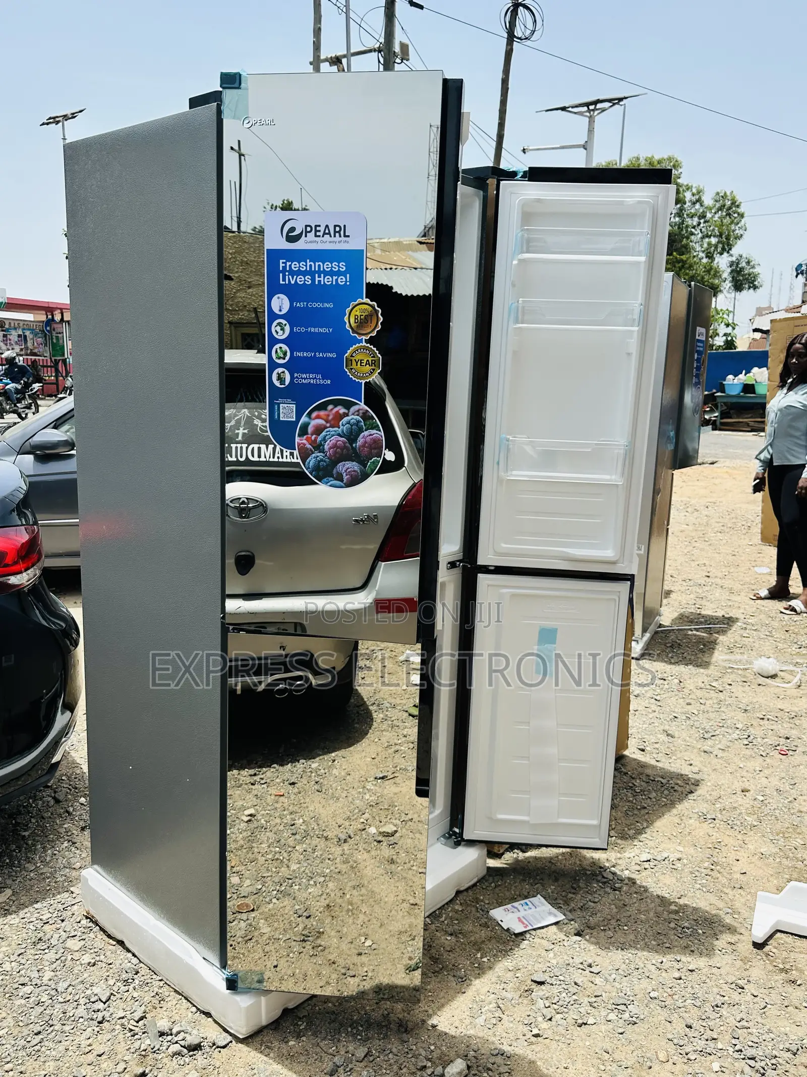 Place Your Order Now for Pearl Fridge Four Doors Pf-630mdbg-2gb. 482l