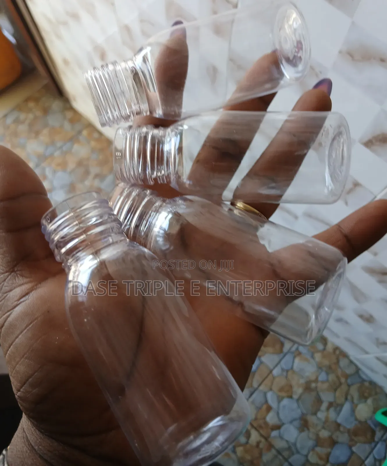 60ml Plastic Pet Bottle Clear