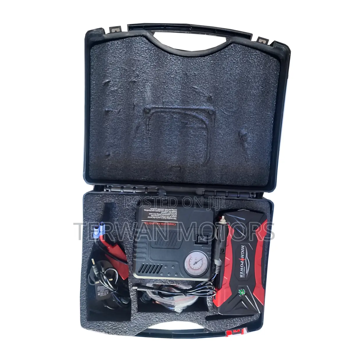 New Car Battery Jumper + Tyre Inflator (Multifunction)