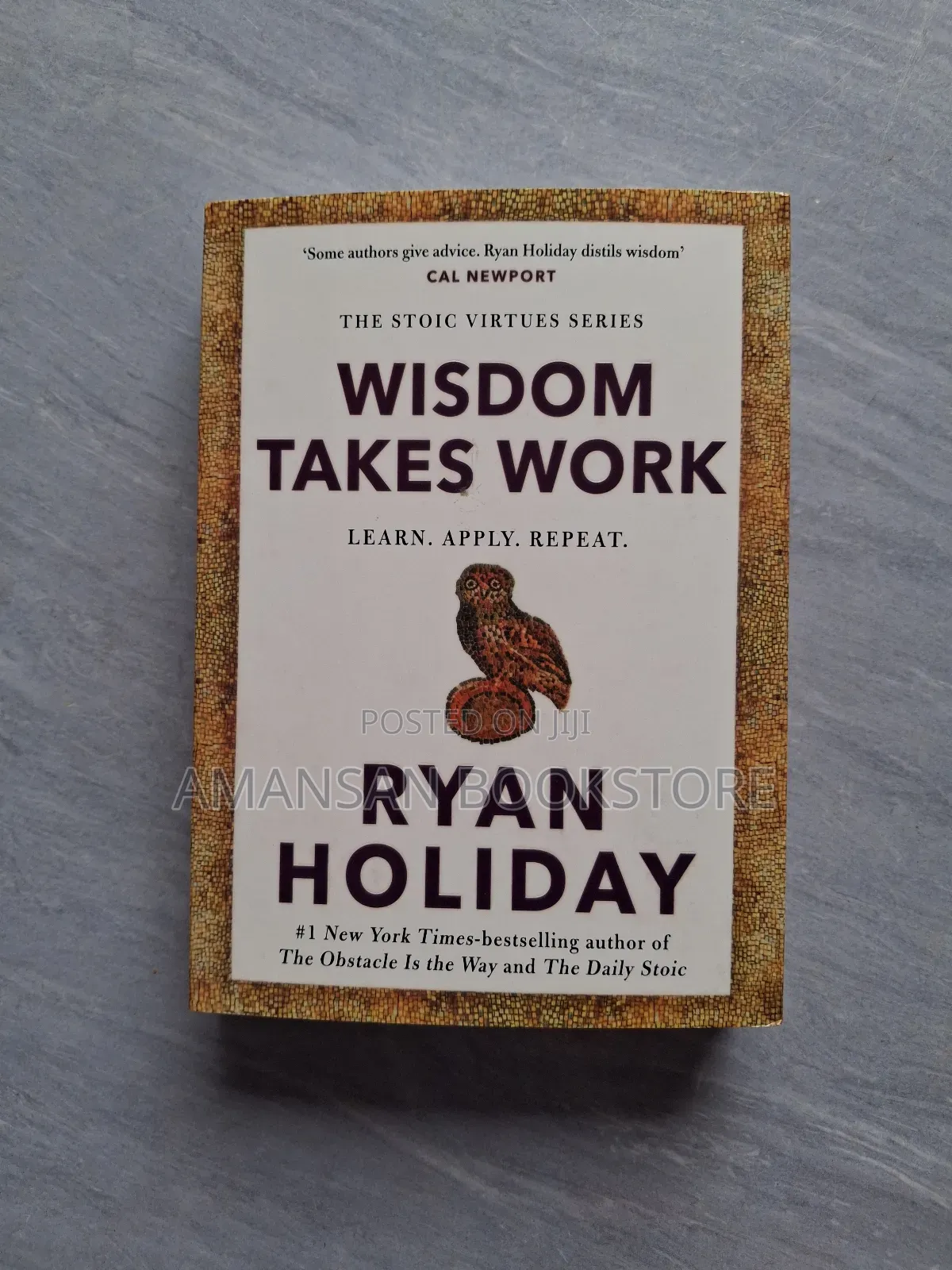 Wisdom Takes Work by Ryan Holiday