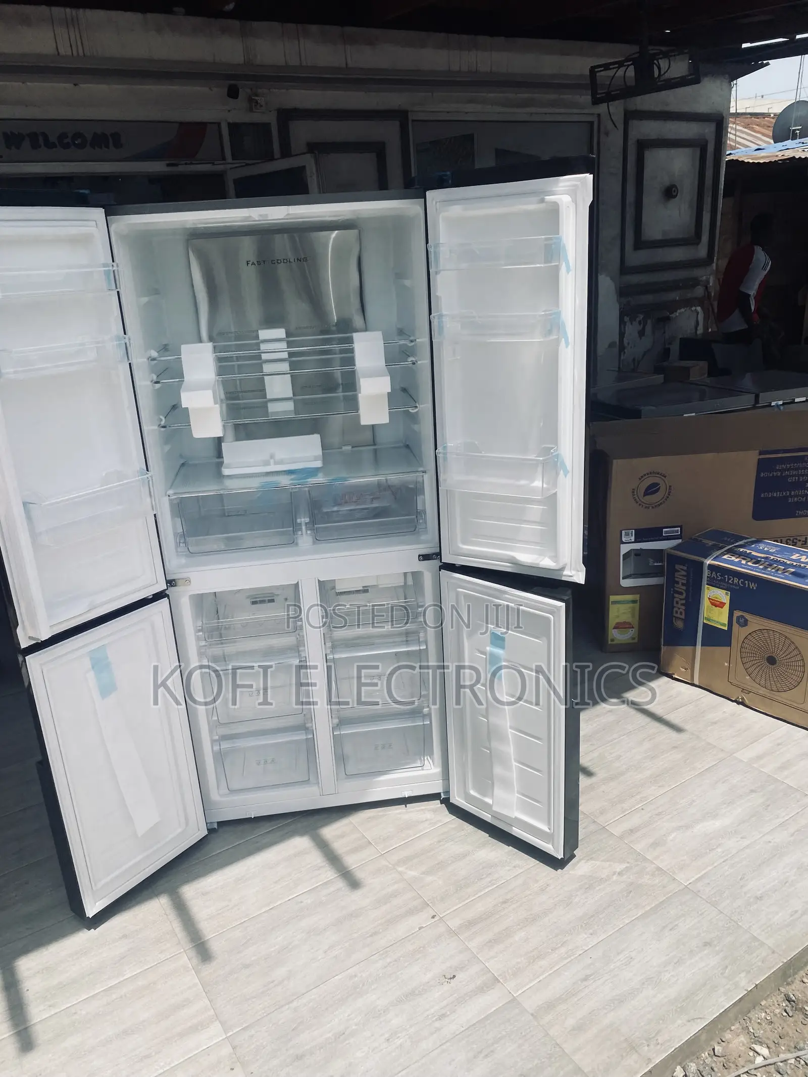 Glamorous Energy-Saving Fridge: Pearl Pf-630mdbg-2gb