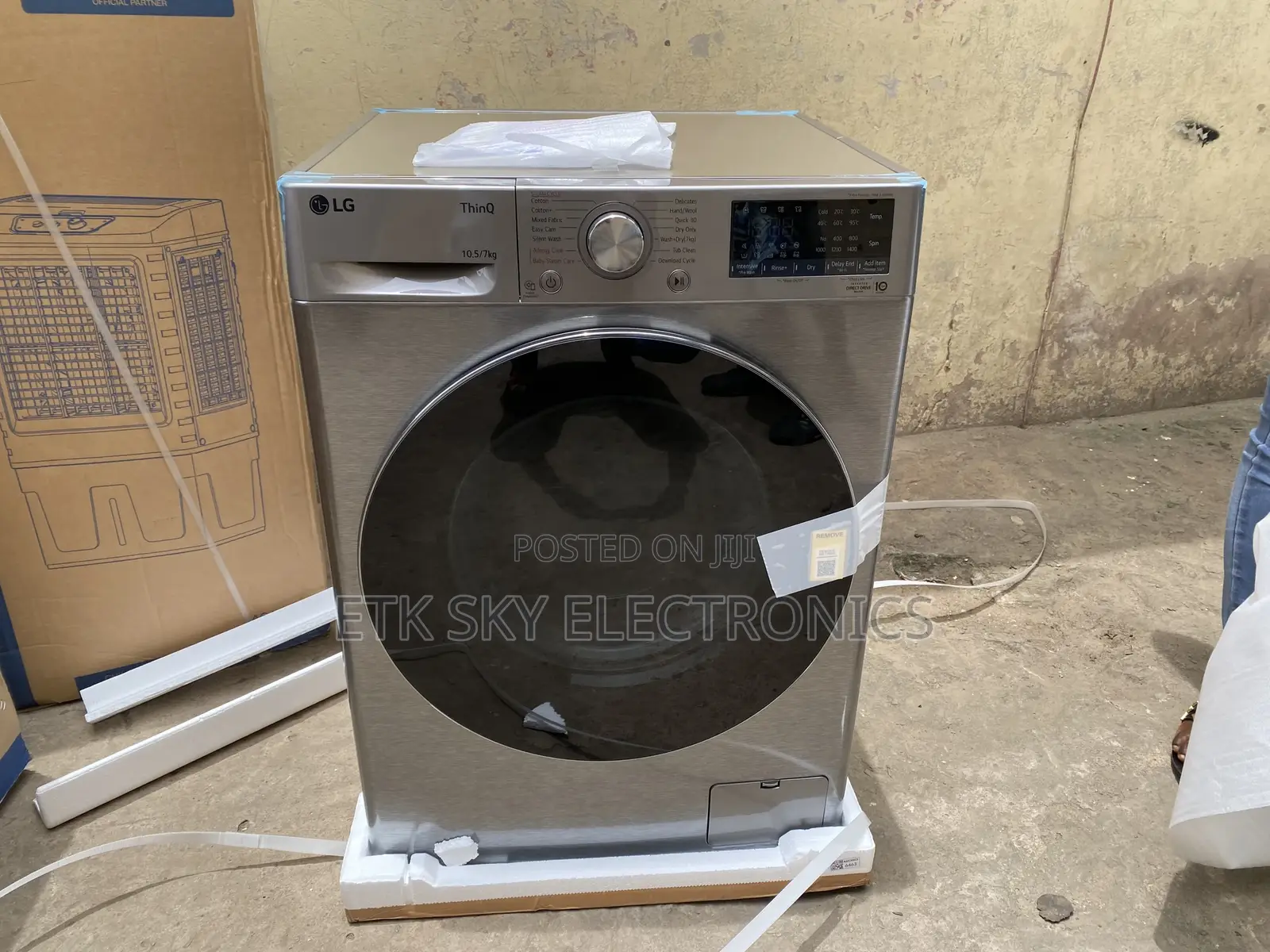 Lg 10.5kg Washer 7kg Dryer Washing Machine Frontloader