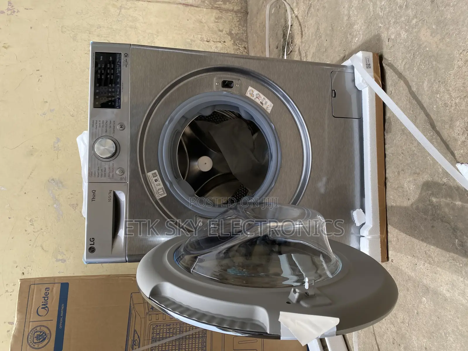 Lg 10.5kg Washer 7kg Dryer Washing Machine Frontloader