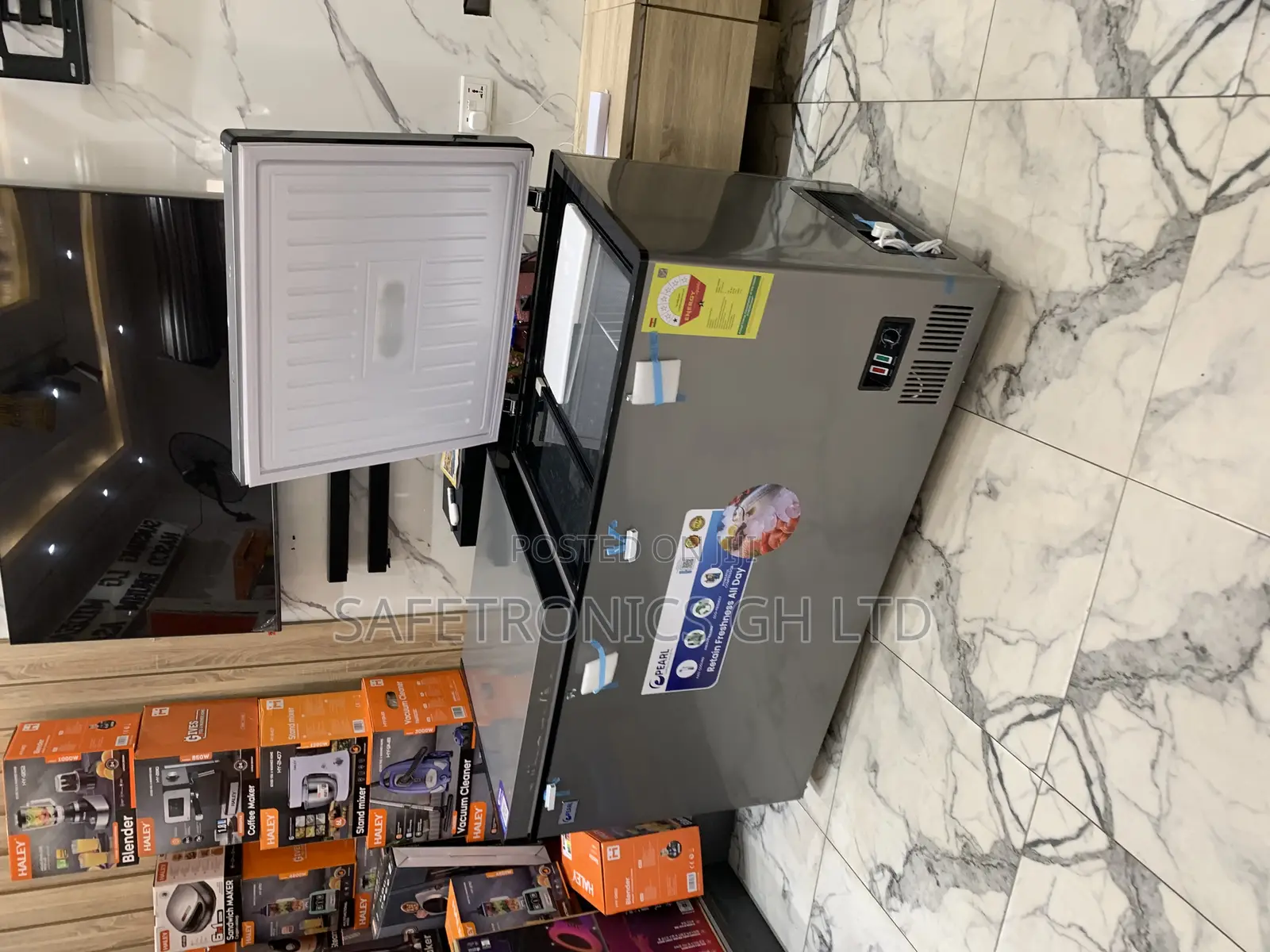 Exclusive Grey Pearl 413 Liters Doubledoor PCF-5310-6f Freezer