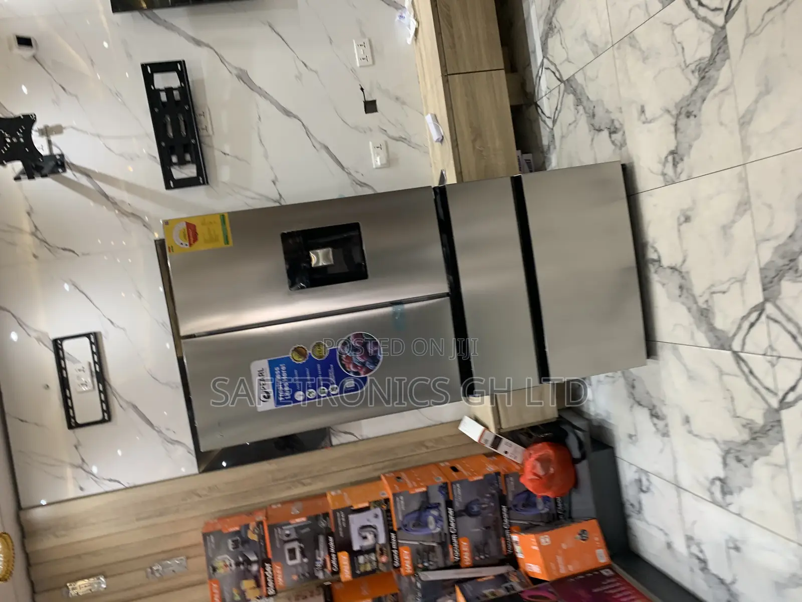 Order Grey Side by Side Pearl Pf-702mdixwd-2b 531 Liters Fridge