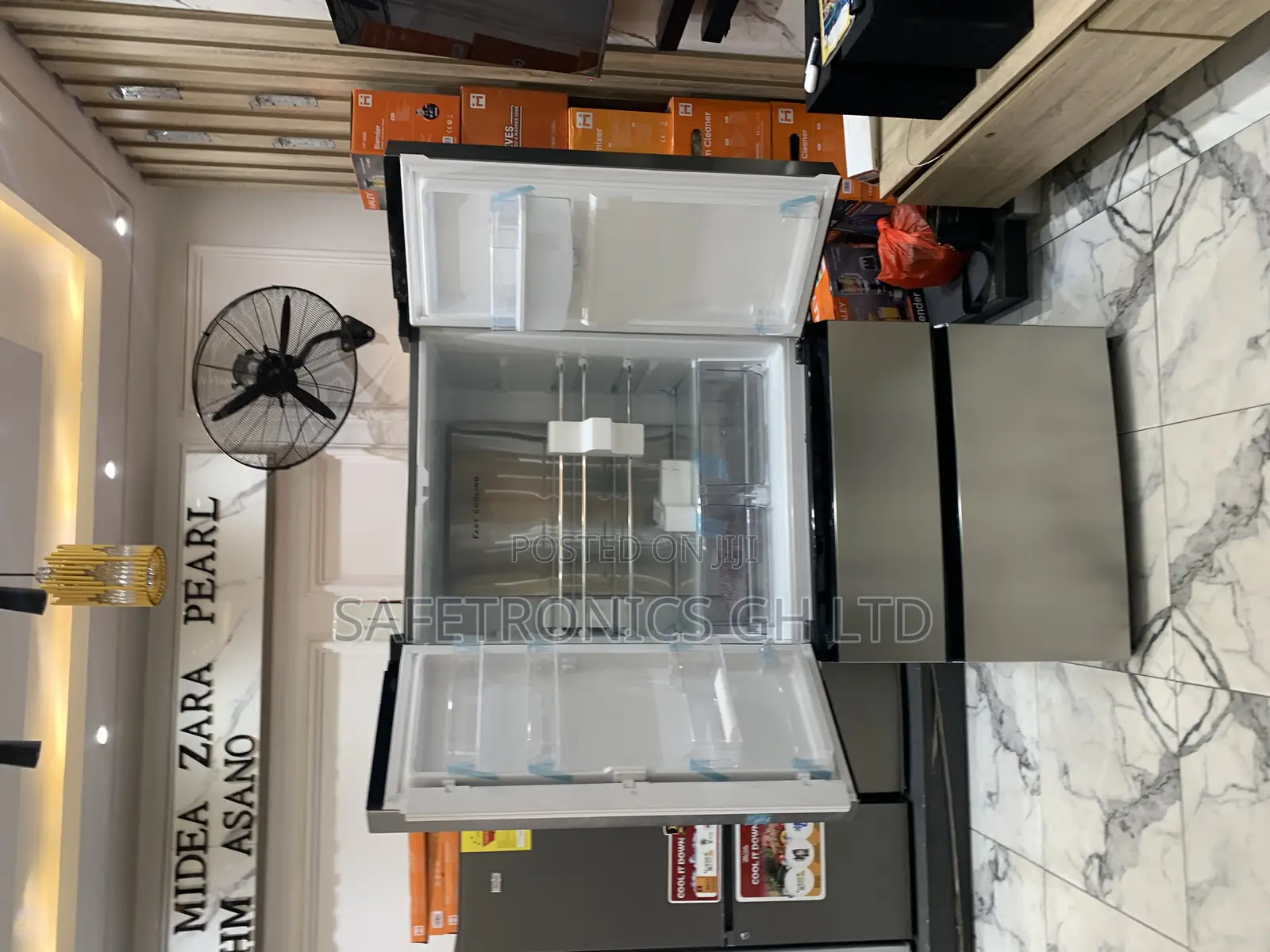 Classic Best Pearl Side by Side 531 Liters Pf-702mdixwd-2b Fridge