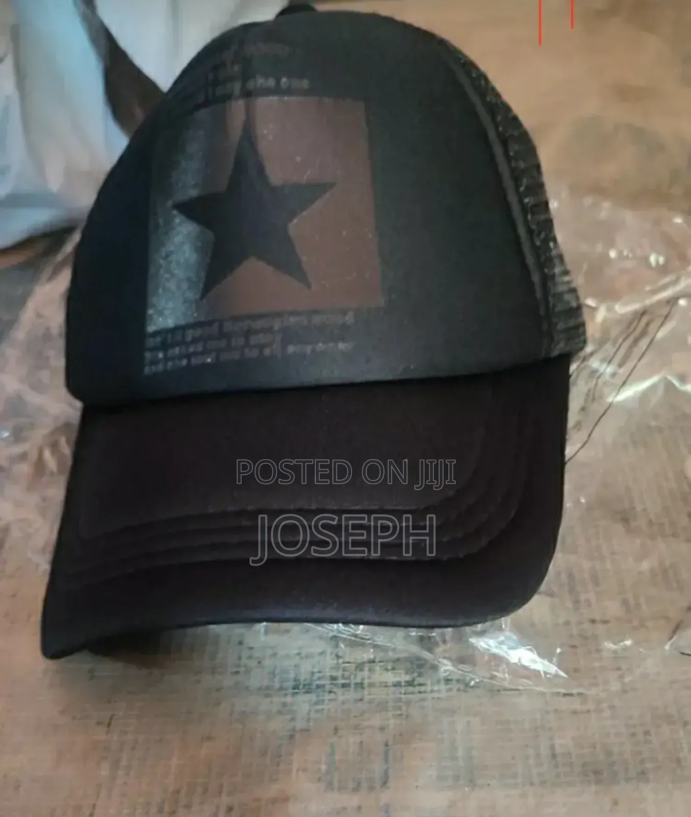 Baseball Cap Black Type 1