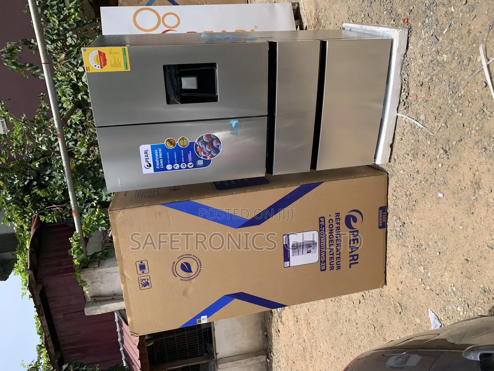 Text/Call for Pearl Side by Side Pf-702mdixwd-2b 531 Liters Fridge