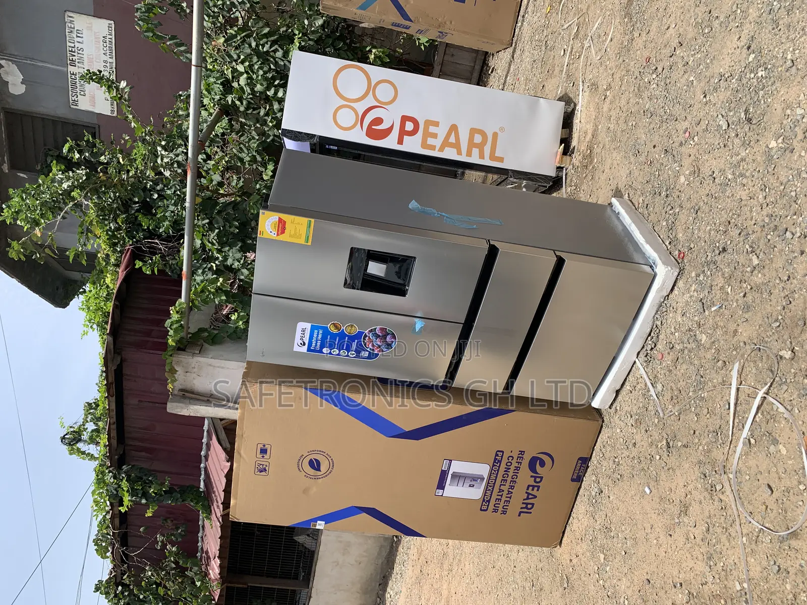 Pearl Lockable Side by Side 531 Liters Pf-702mdixwd-2b Fridge