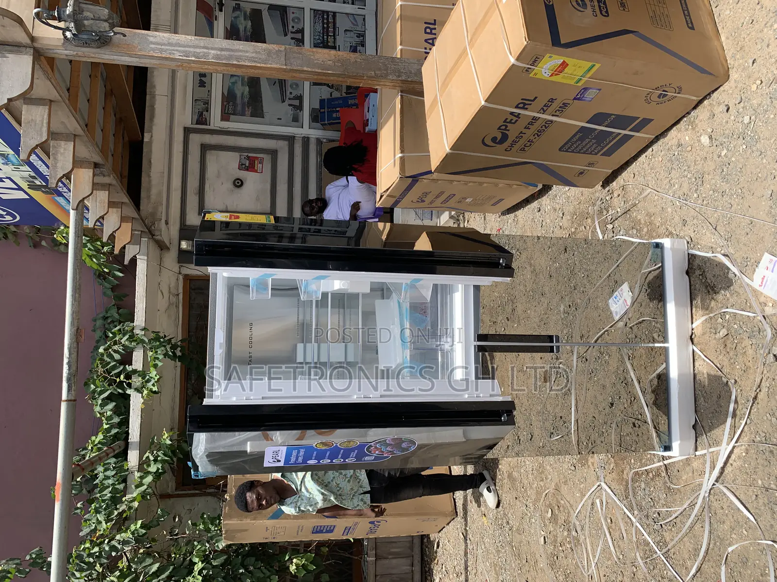 Choose Premium 4 Doors Pearl Pf‐630mdbg‐2gb 482 L Side by Side Fridge