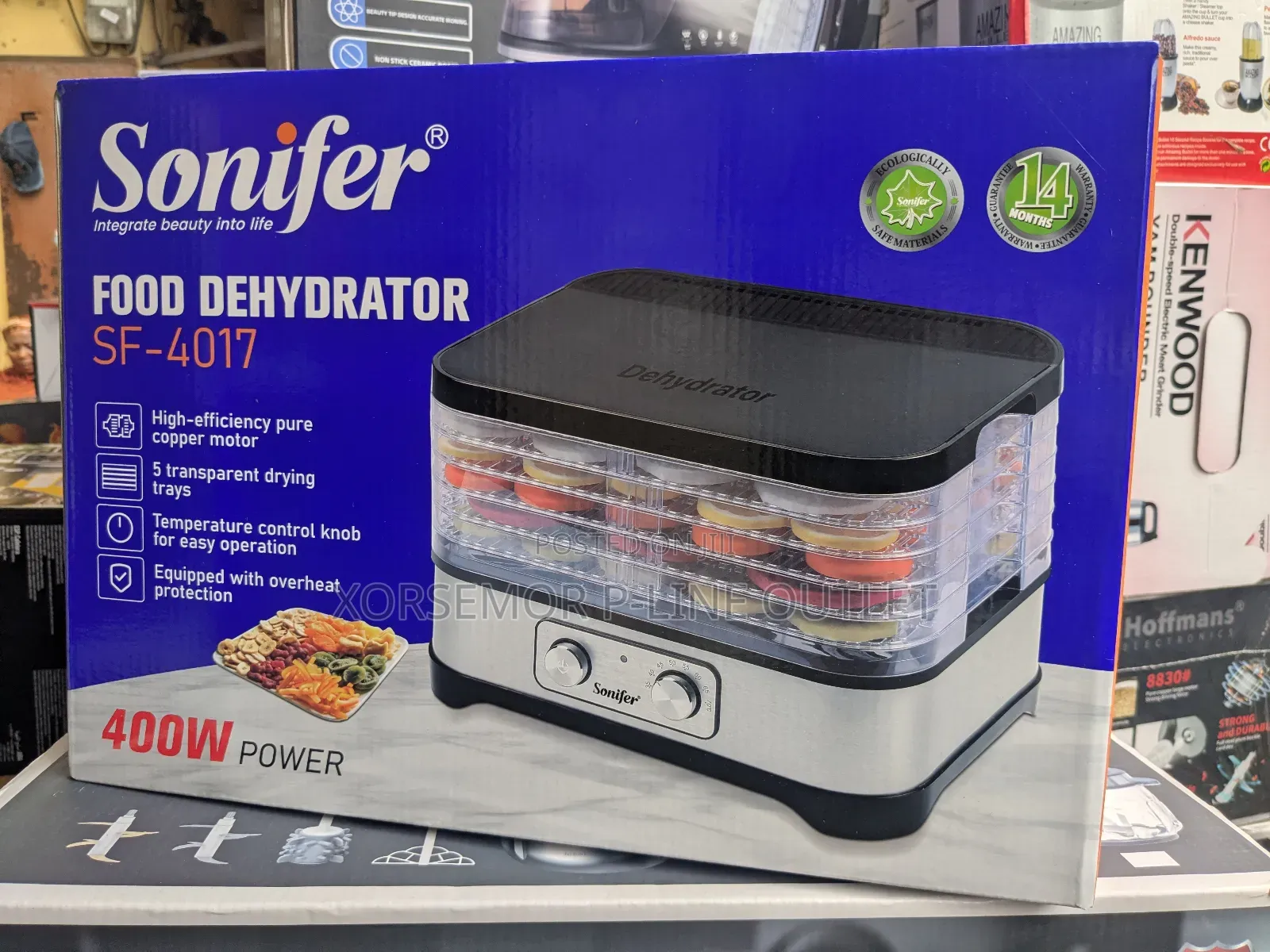 Sonifer Sf-4017 Food Dehydrator