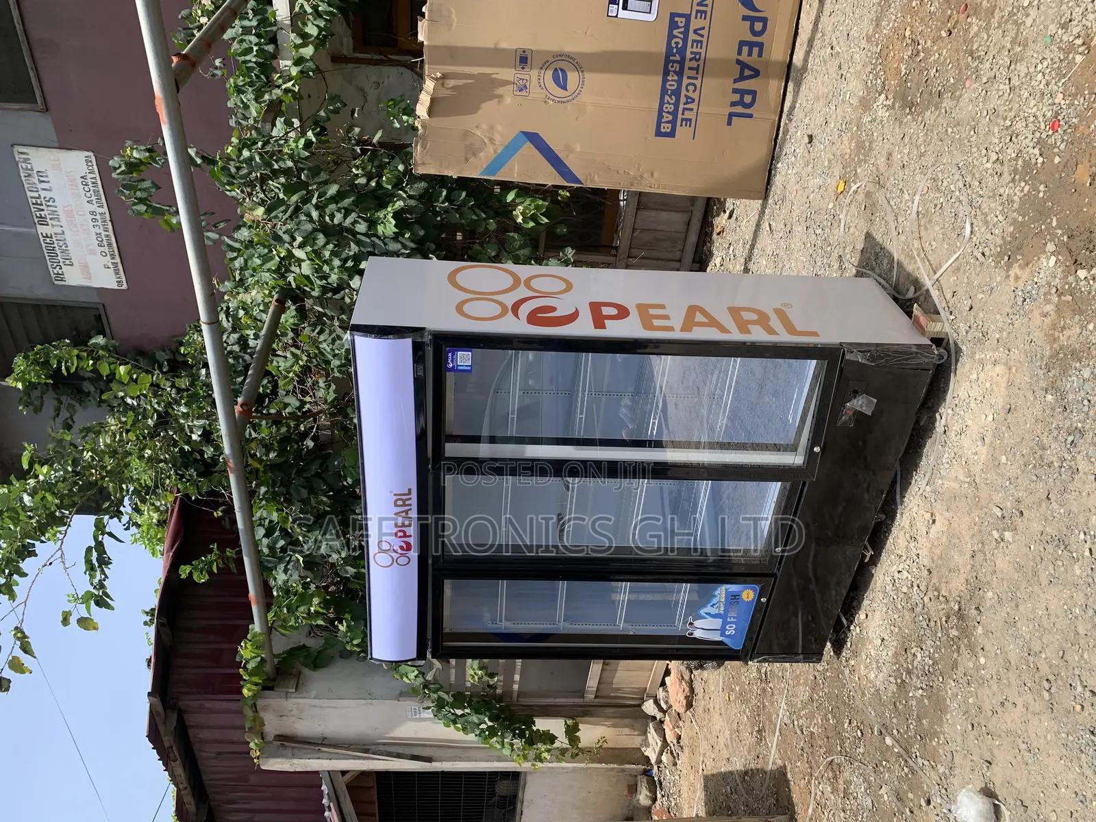 Choose New Pearl 3 Doors PVC-150 Display Fridge
