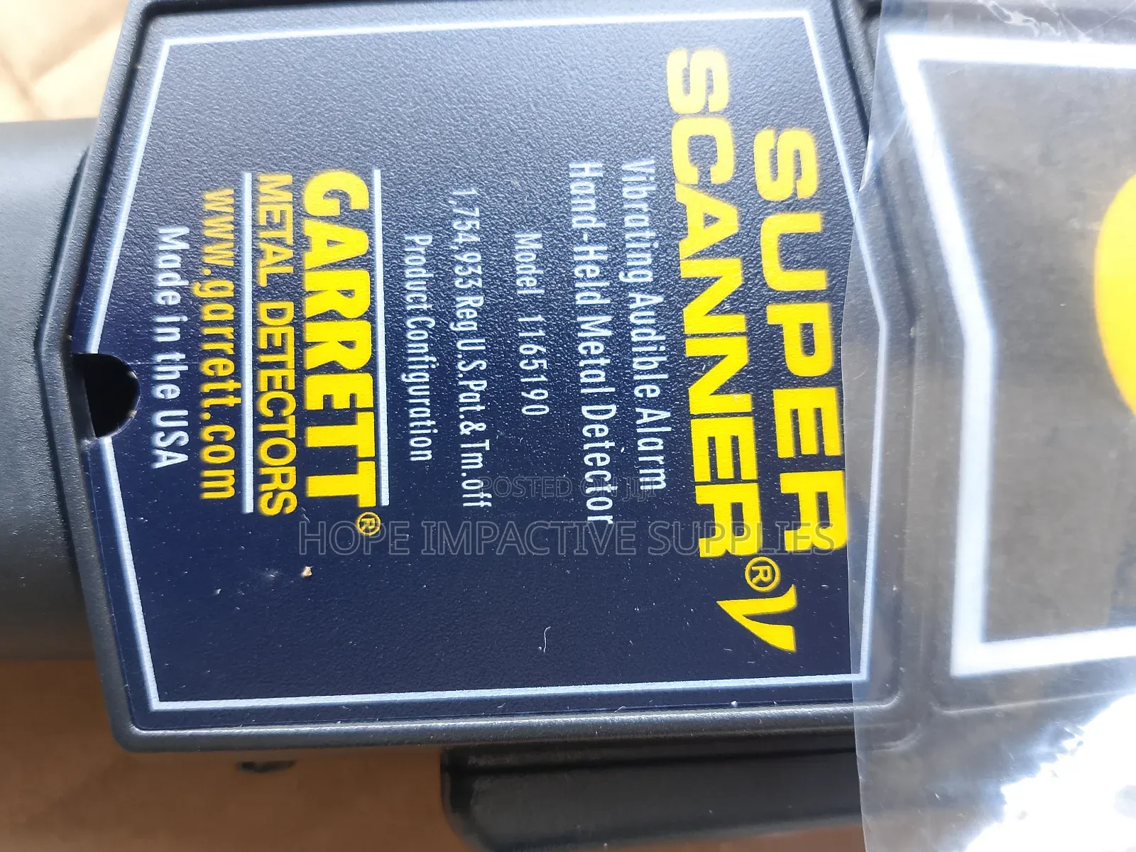 Garrett Body/Metal Scanner/Detector.