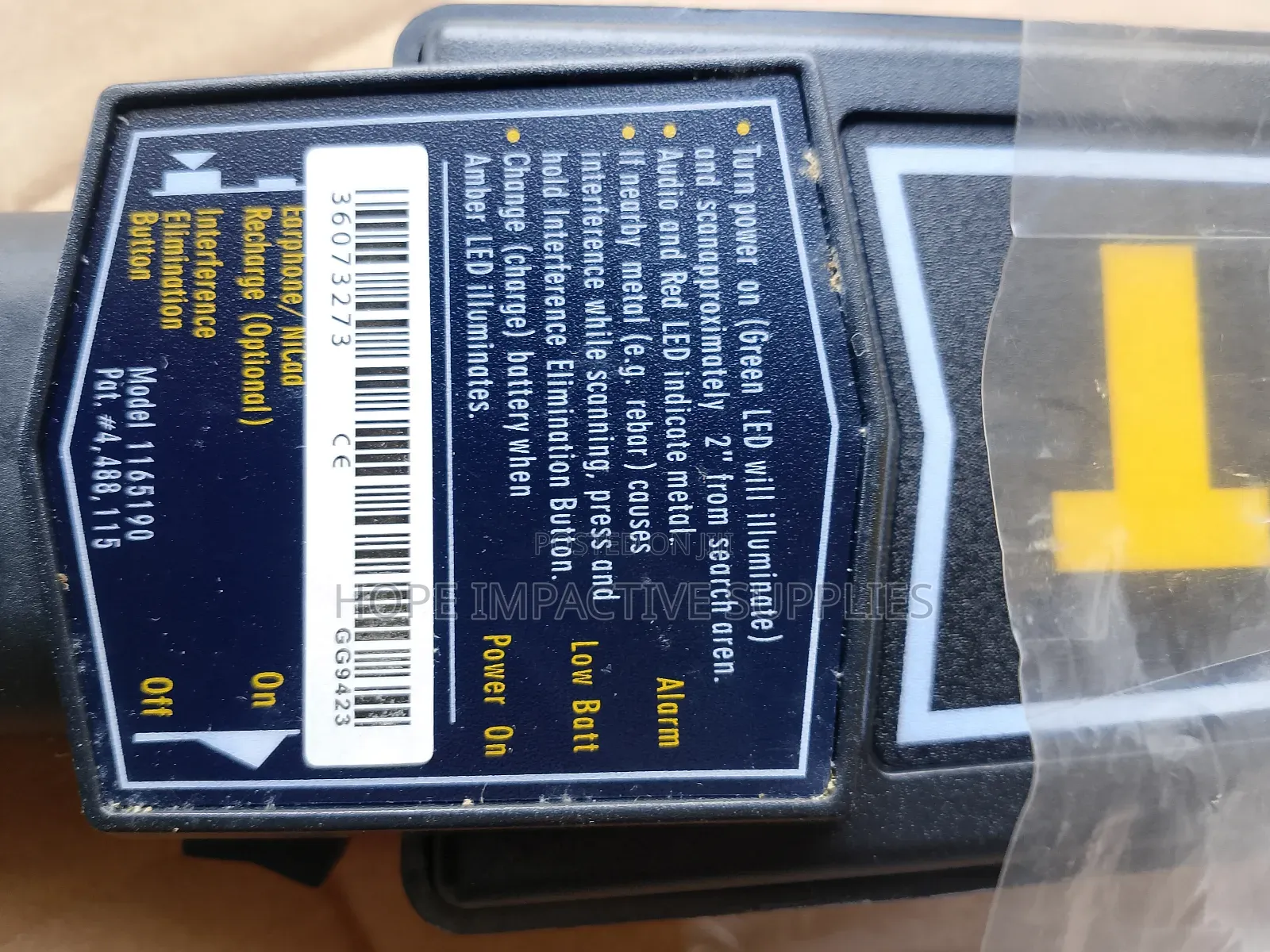 Garrett Body/Metal Scanner/Detector.