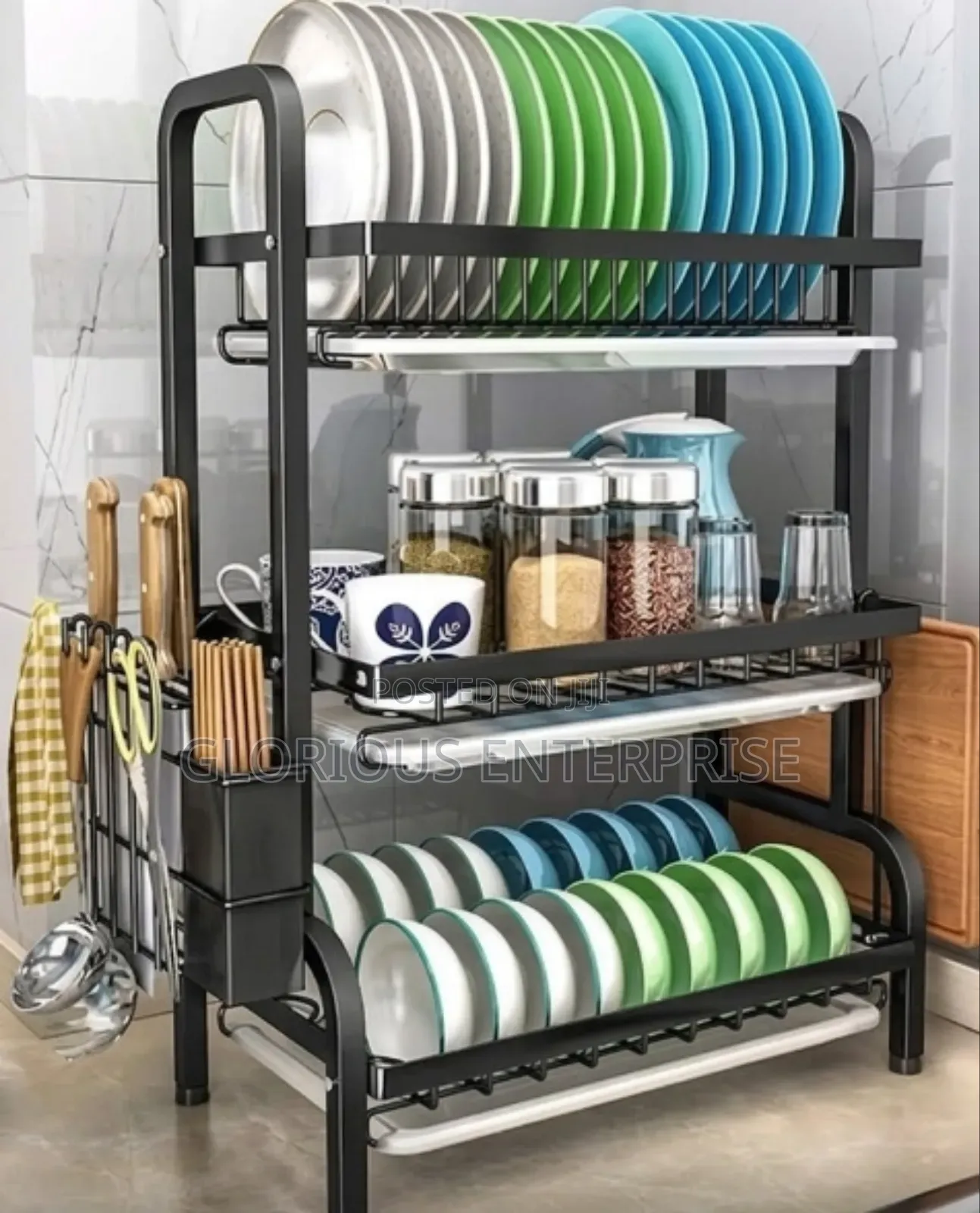3 Layers Dish Rack
