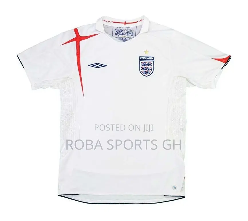 2006 England Retro Home Jersey
