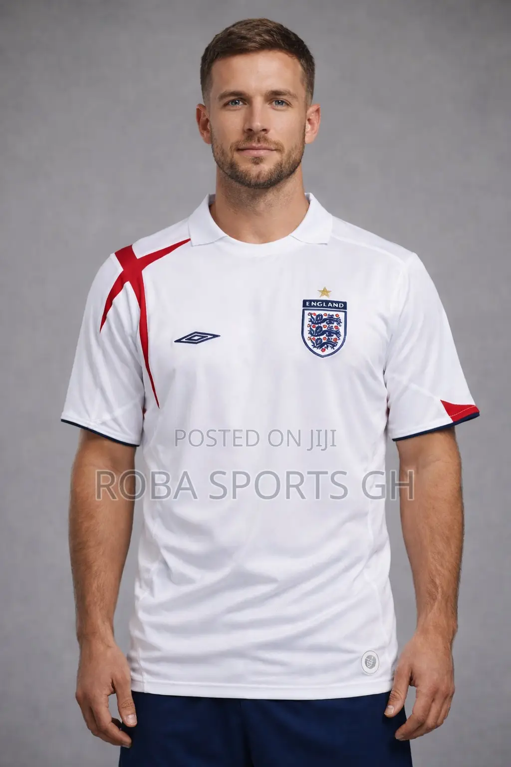 2006 England Retro Home Jersey