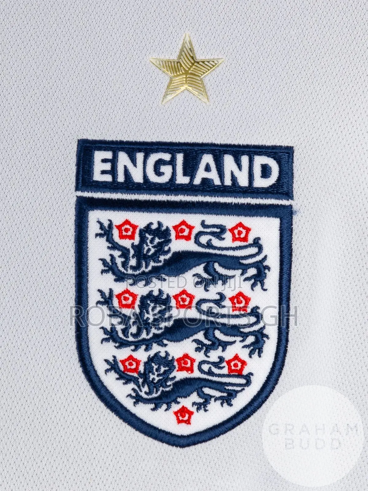 2006 England Retro Home Jersey