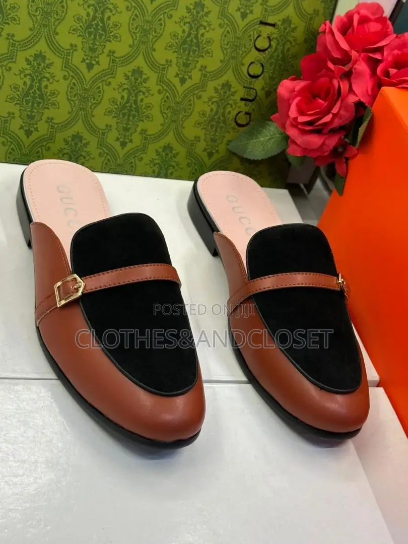Quality Suede Backless Mules