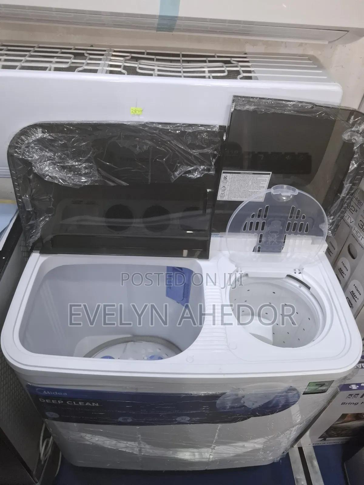 Midea Semi Automatic Twin Tub Washing Machine 7kg Available