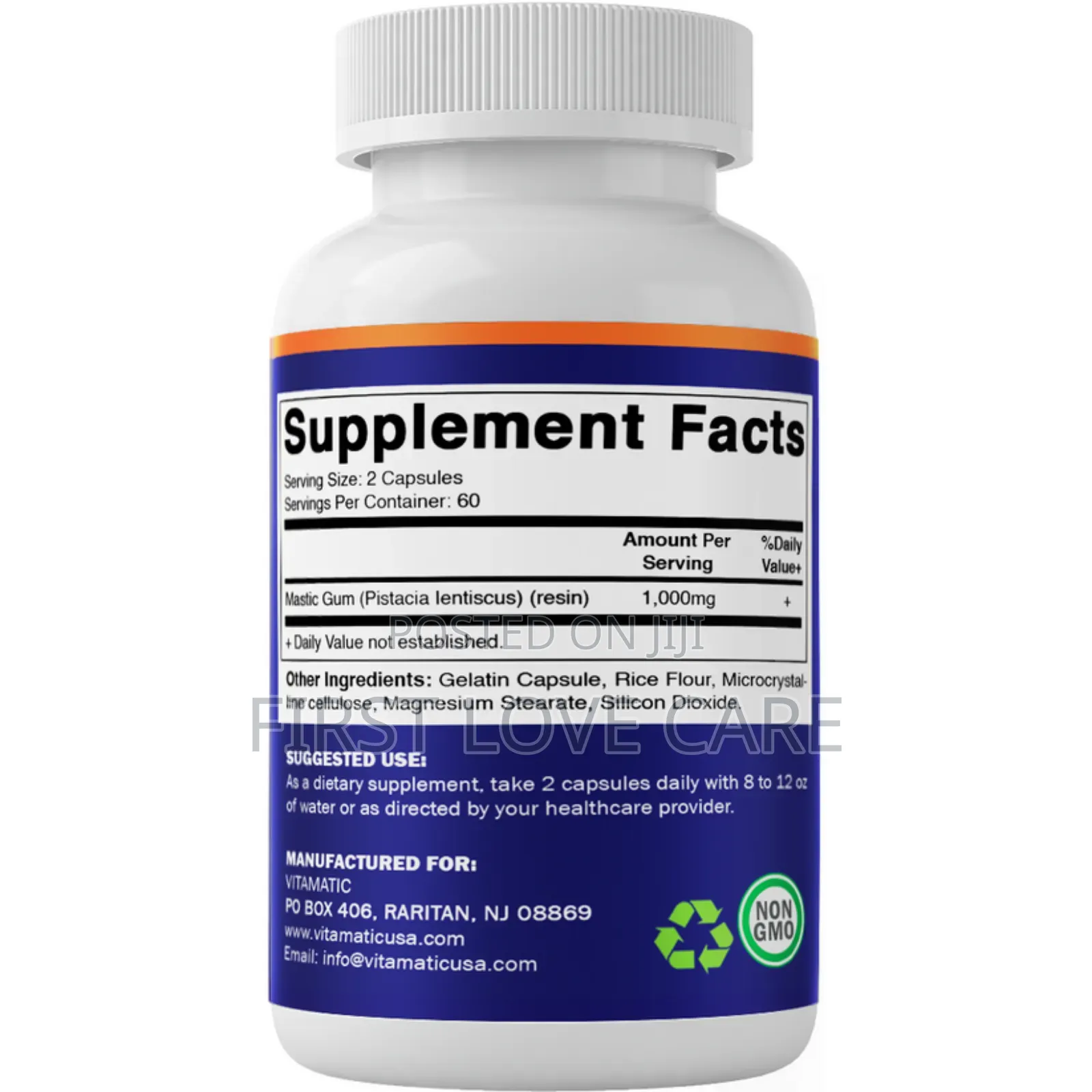 Vitamatic Mastic Gum 1000mg