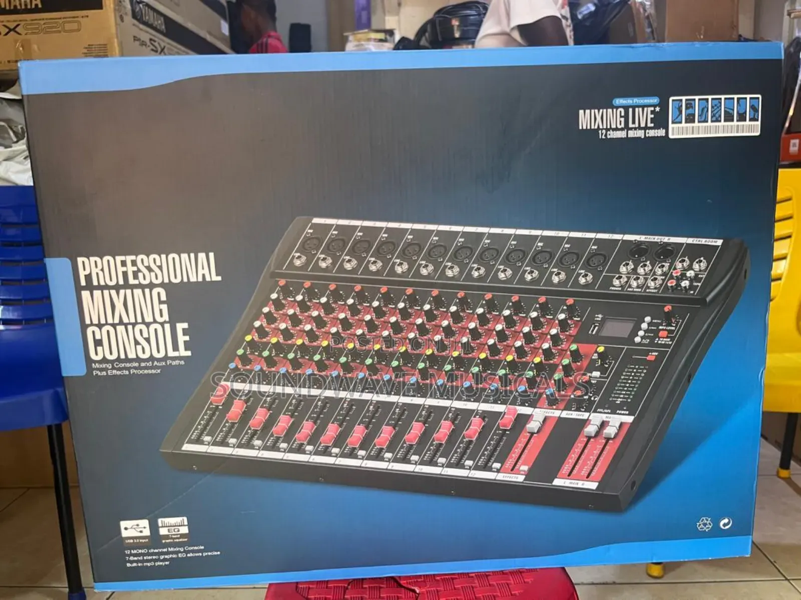Professional Mixer Console (Ct -12)