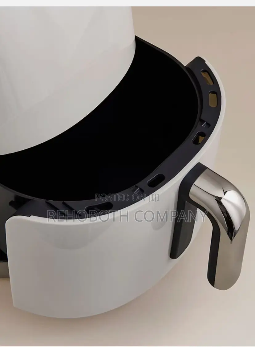 George Home Cream Retro 6 Litre Digital Air Fryer