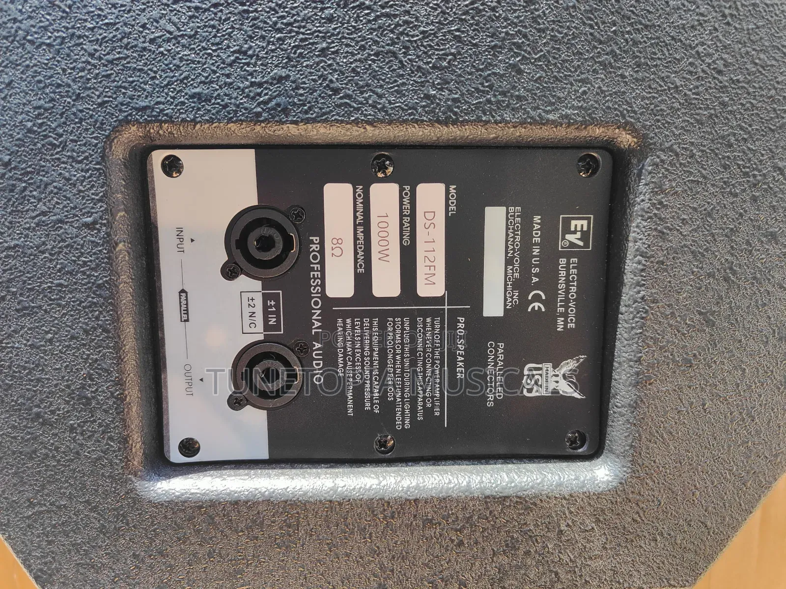 Electro-Voice(Ev) 12inches Passive Stage Monitors (Pair)