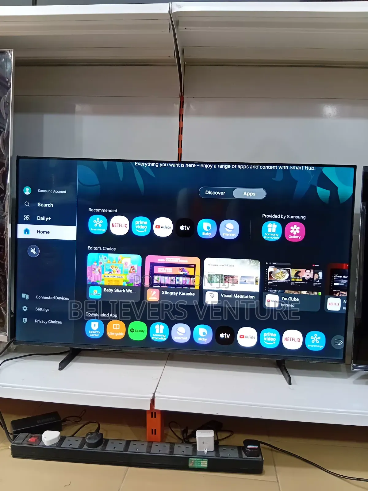 Samsung Crystal Uhd 125cm Tv Qled Smart Knox O.S-television