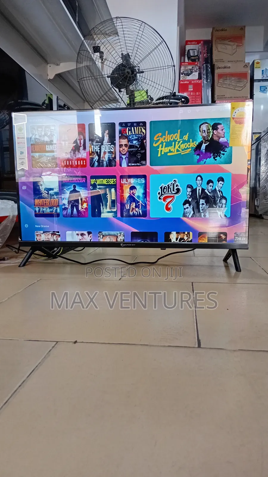 Fifa - 32" Smart Dolphine Bay 32" Smart Tv FHD 1080p Frameless