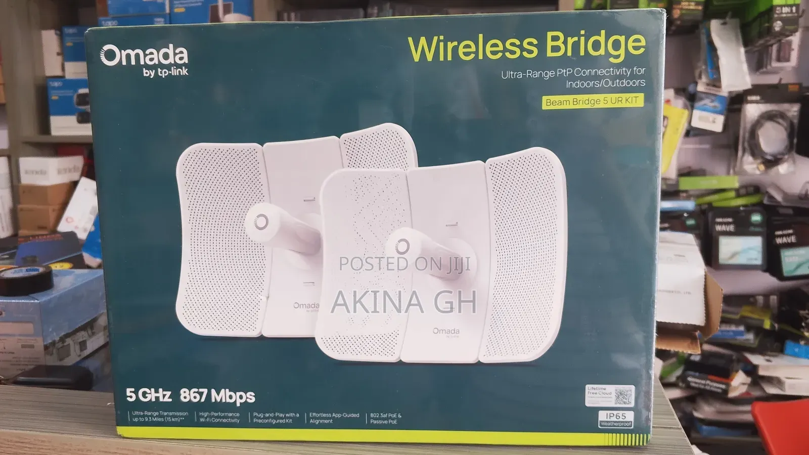 Omada by Tp-Link Wireless Bridge (Beam Bridge 5 Ur Kit)