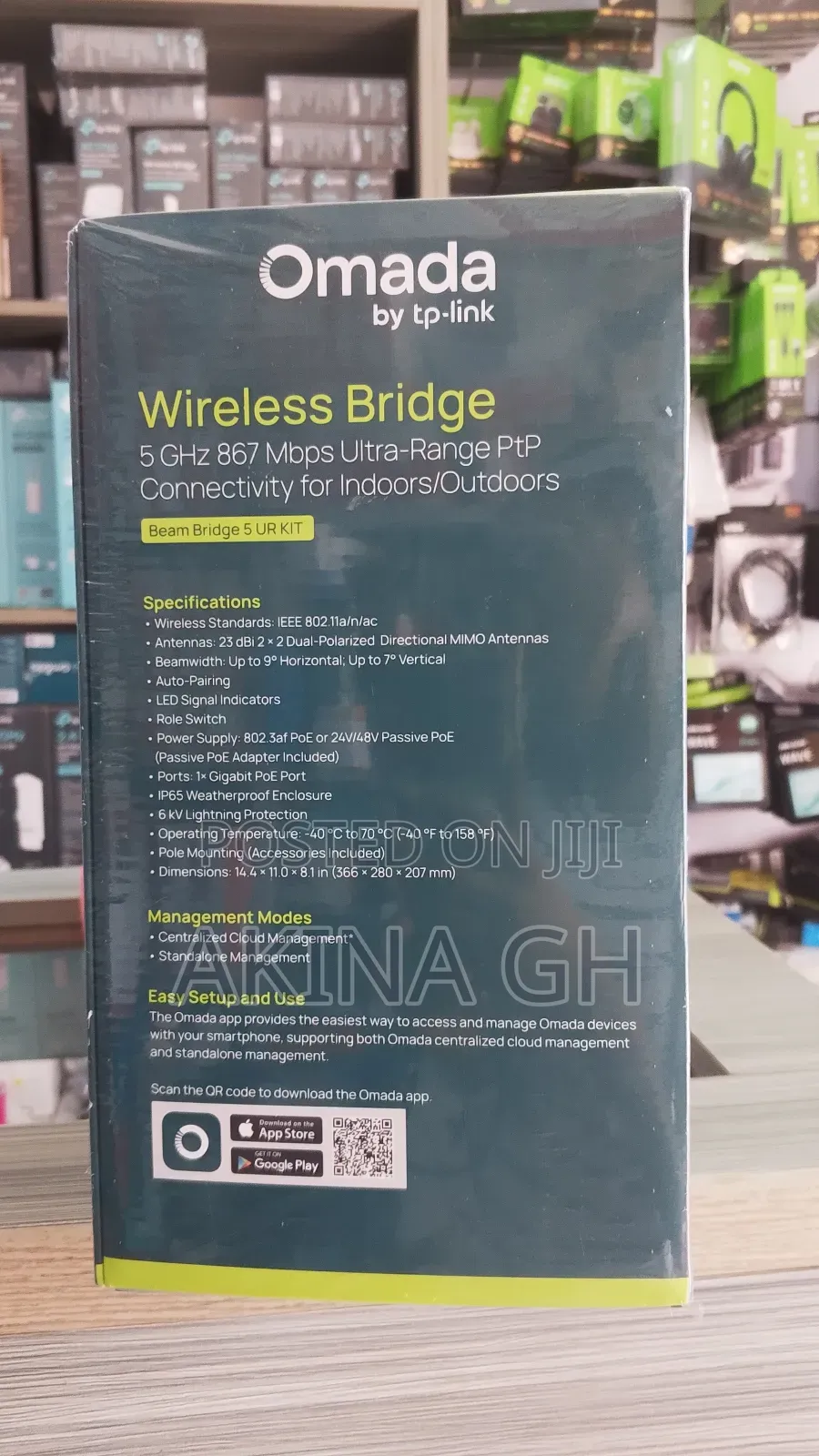 Omada by Tp-Link Wireless Bridge (Beam Bridge 5 Ur Kit)