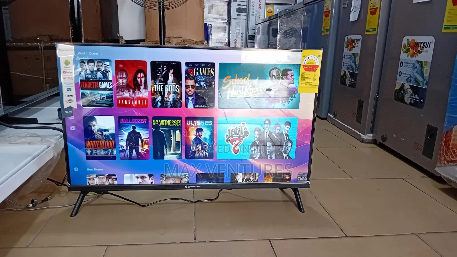 A+ Category -Dolphine Bay 32"Tv Smart FHD Frameless