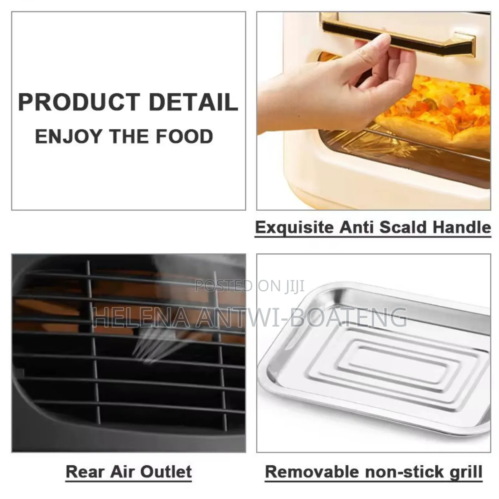 Dehydrator /Air Fryer 15l Multufunction Electric Air Fryer Oven