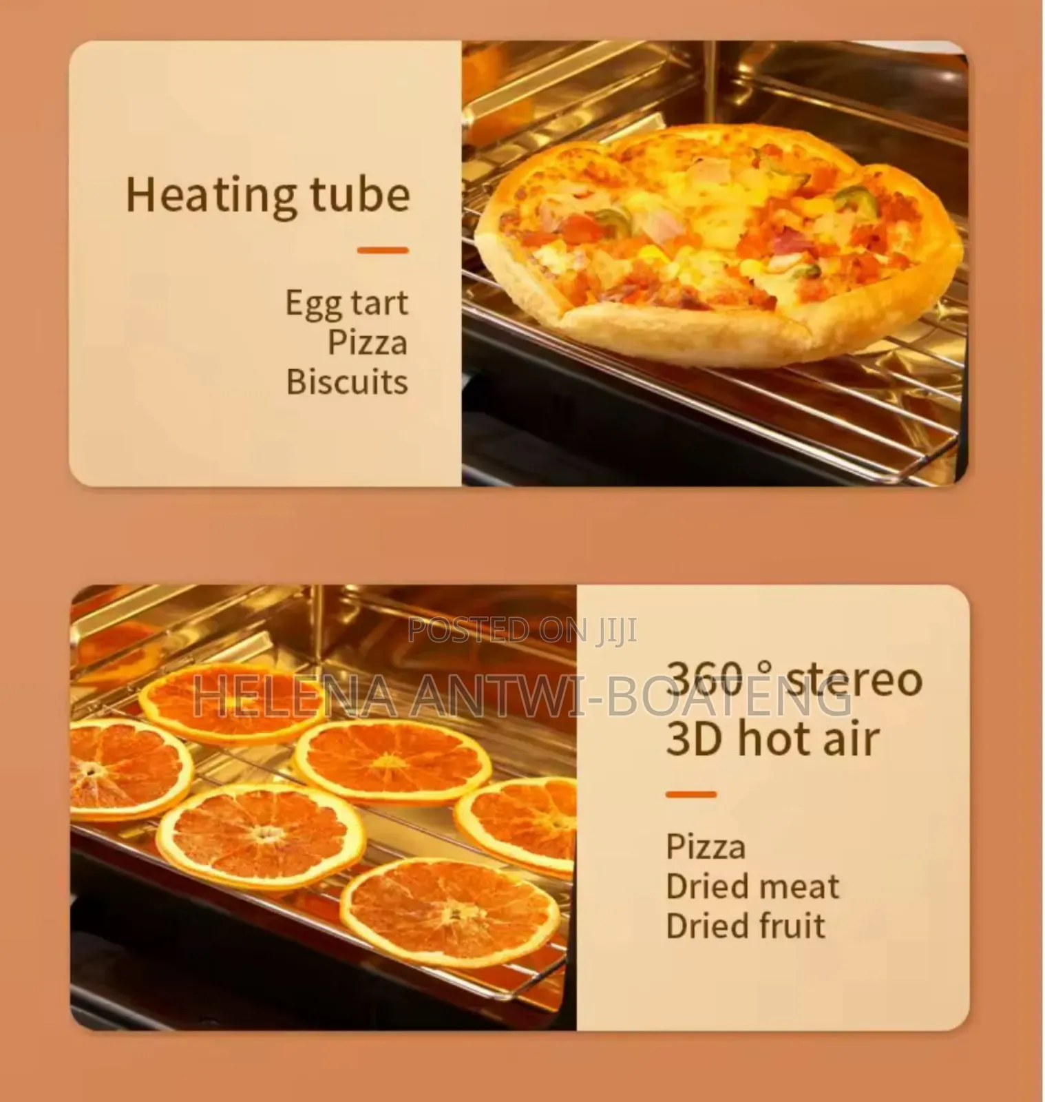 Dehydrator /Air Fryer 15l Multufunction Electric Air Fryer Oven