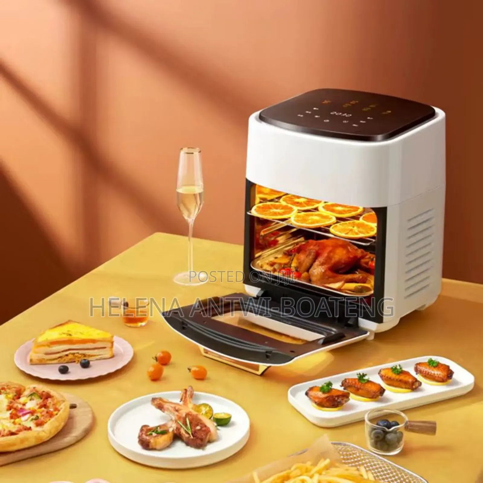 Dehydrator /Air Fryer 15l Multufunction Electric Air Fryer Oven