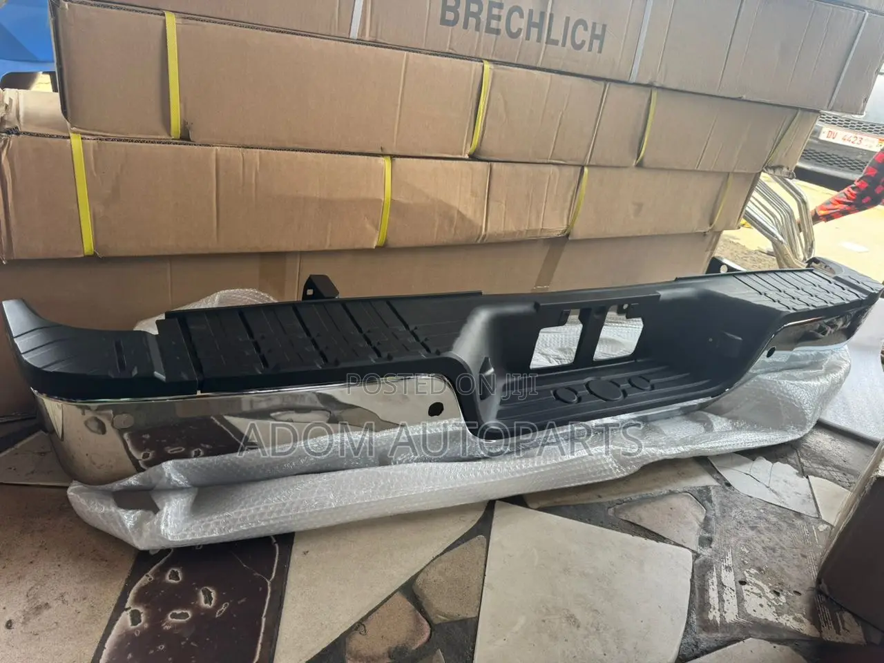 Toyota Tundra Back Bumper 2007 2008 2009 2010 2011 2012 2013 2014
